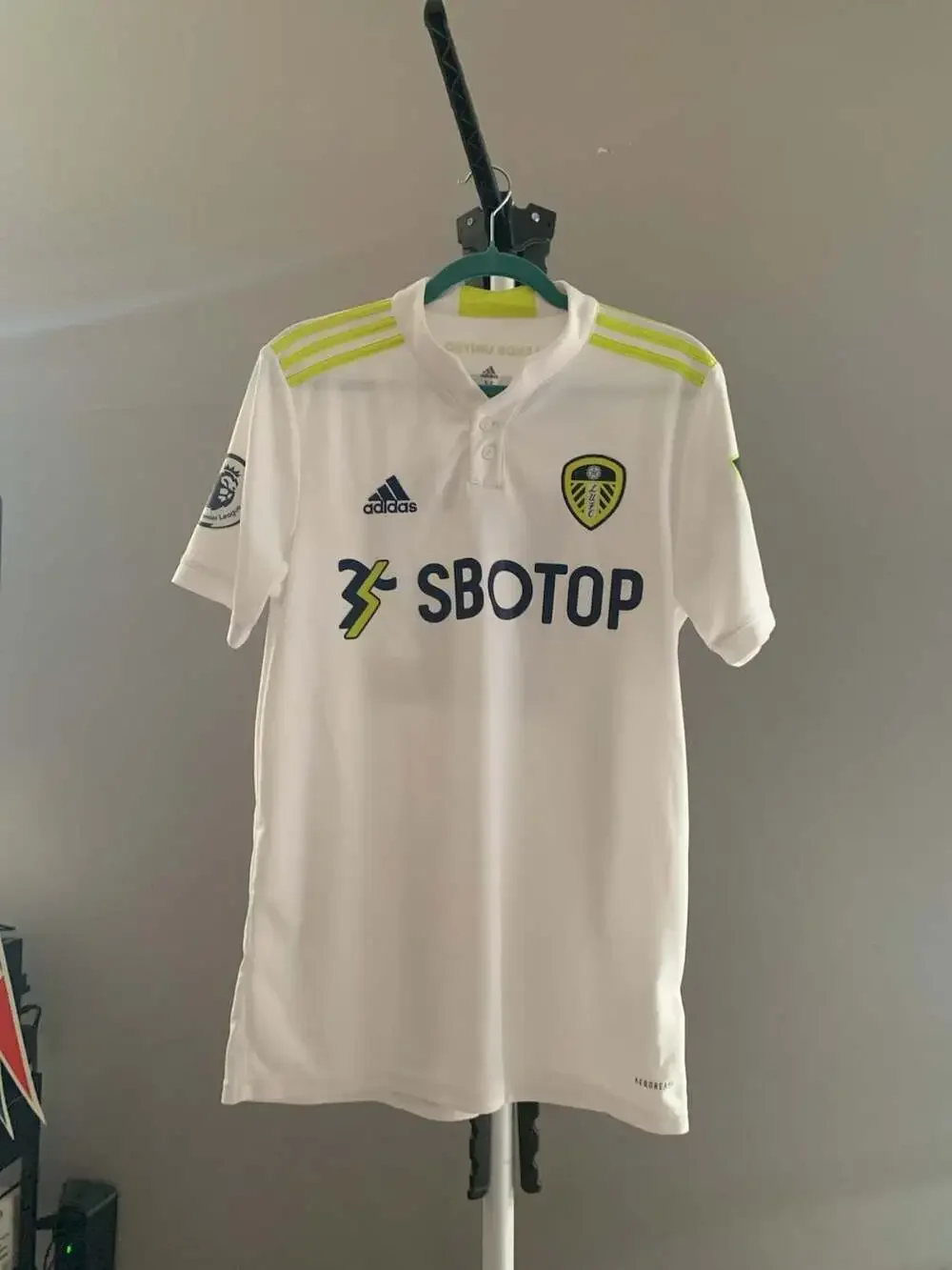 Adidas Leeds United 2021/2022 Home Football Jersey - #12 KLATTE